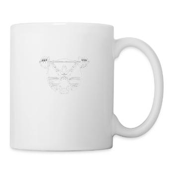 Heben Sie Ihre Grenzen auf - Tasse - Weiß - Rechts