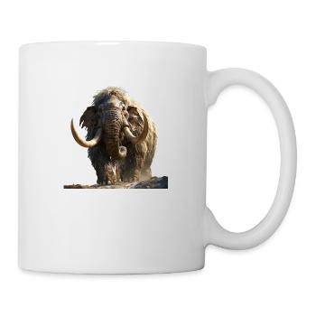 The mammoth, a giant of the Ice Age - Mug - white - Right