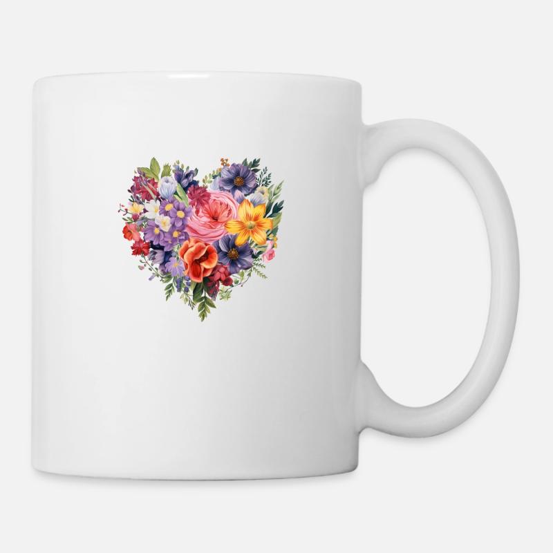 Spring Blossom Love - Mug - white