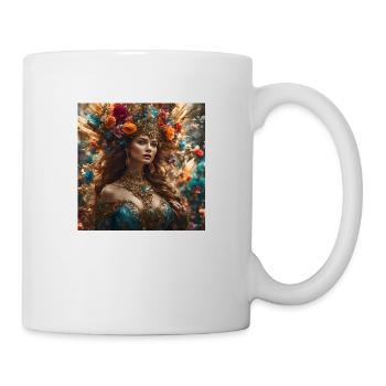 The Beautiful White - Tasse - Weiß - Rechts