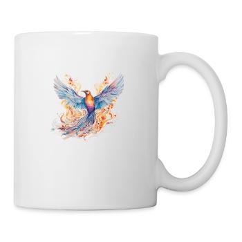 Paradies-Vogel - Tasse - Weiß - Rechts