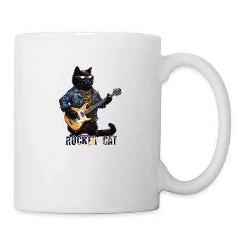 Rocker Cat - Mug - white - Right