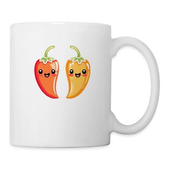 Chili - Tasse - Weiß - Rechts
