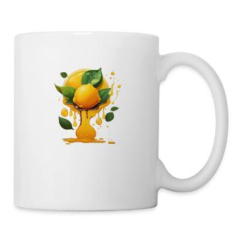 Citron - Mug blanc - blanc - Droite