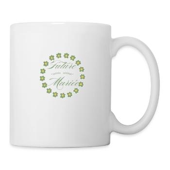 Floral Bride - Die Brautblumen - Tasse - Weiß - Rechts