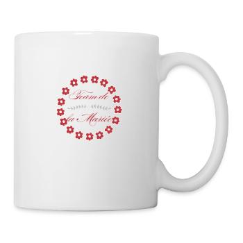 Floral Bridal Team-Bride Team - Mug - white - Right