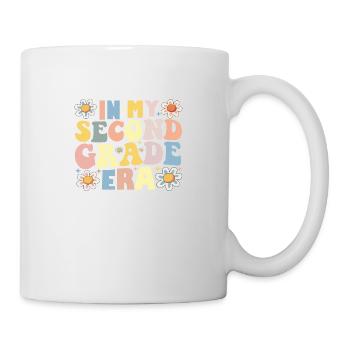 Lehrerin Schülerin 2. Klasse in meiner zweiten Klasse Ära - Tasse - Weiß - Rechts