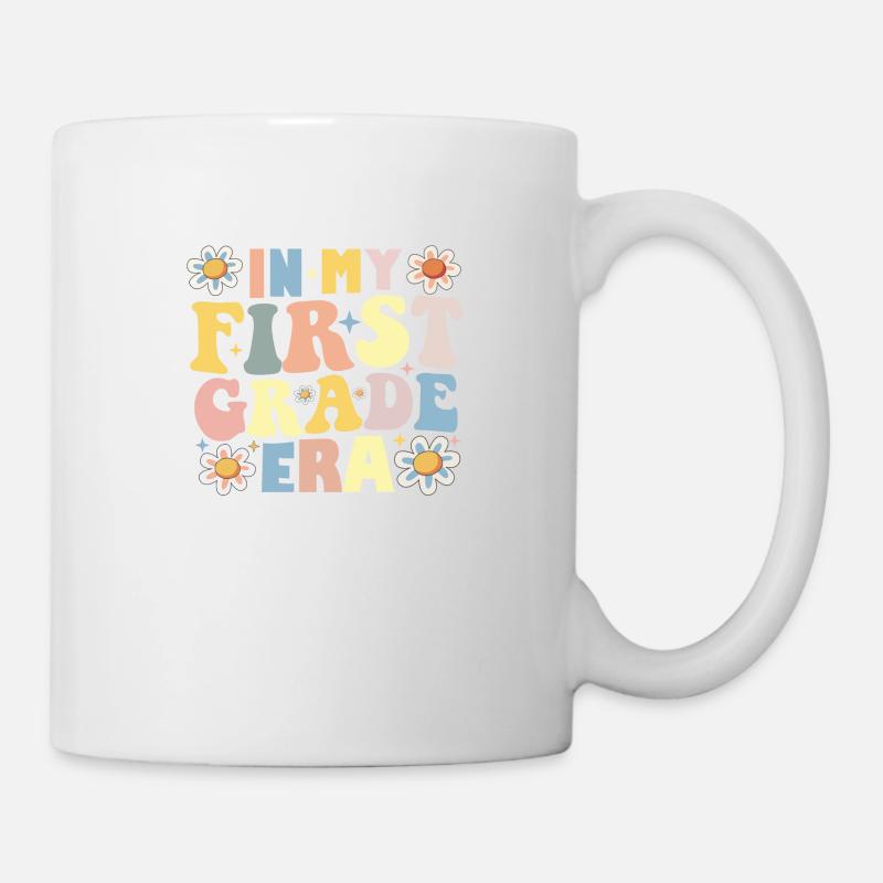 Teacher Students 1st Grade In My First Grade Era - Mug - white