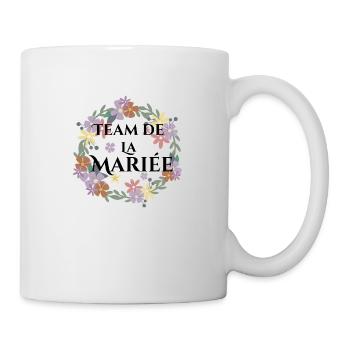 Floral Bridal Team-Bride Team - Mug - white - Right