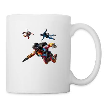 Faszination Fallschirmspringen - Tasse - Weiß - Rechts