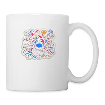 Équipage de pêche au crabe 18 - Mug blanc - blanc - Droite
