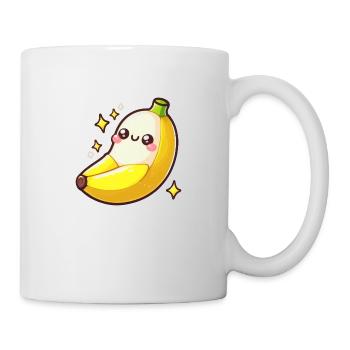 Baby-Banane - Tasse - Weiß - Rechts