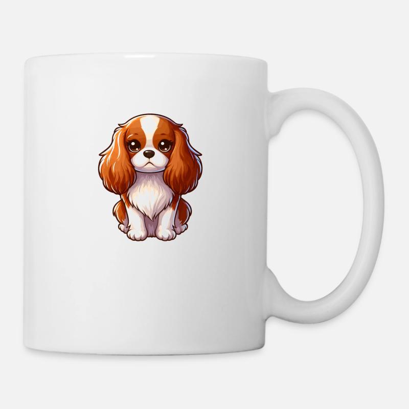 Chien Cavalier King Charles - Mug blanc - blanc