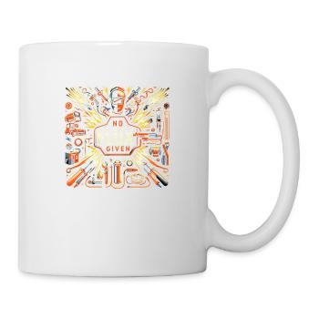 Pas de flux donné 17 - Mug blanc - blanc - Droite