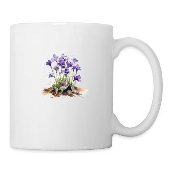 Violet Bouquet - Mug - white - Right