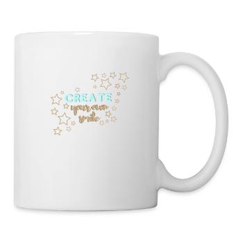 Create your own smile - Mug - white - Right