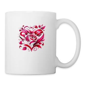 Éternel épanouissement d’amour - Mug blanc - blanc - Droite