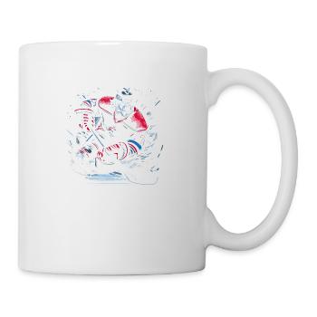 Hockey sur glace - Mug blanc - blanc - Droite