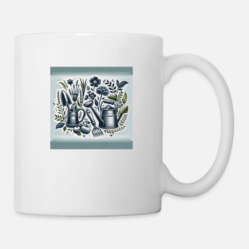 Gardener's Happiness - Mug - white