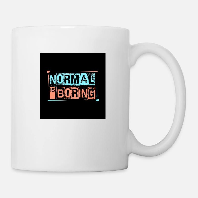 Normal - Tasse - Weiß