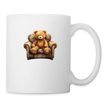 Teddybären sind Erinnerung an die Kindheit - Tasse - Weiß - Rechts