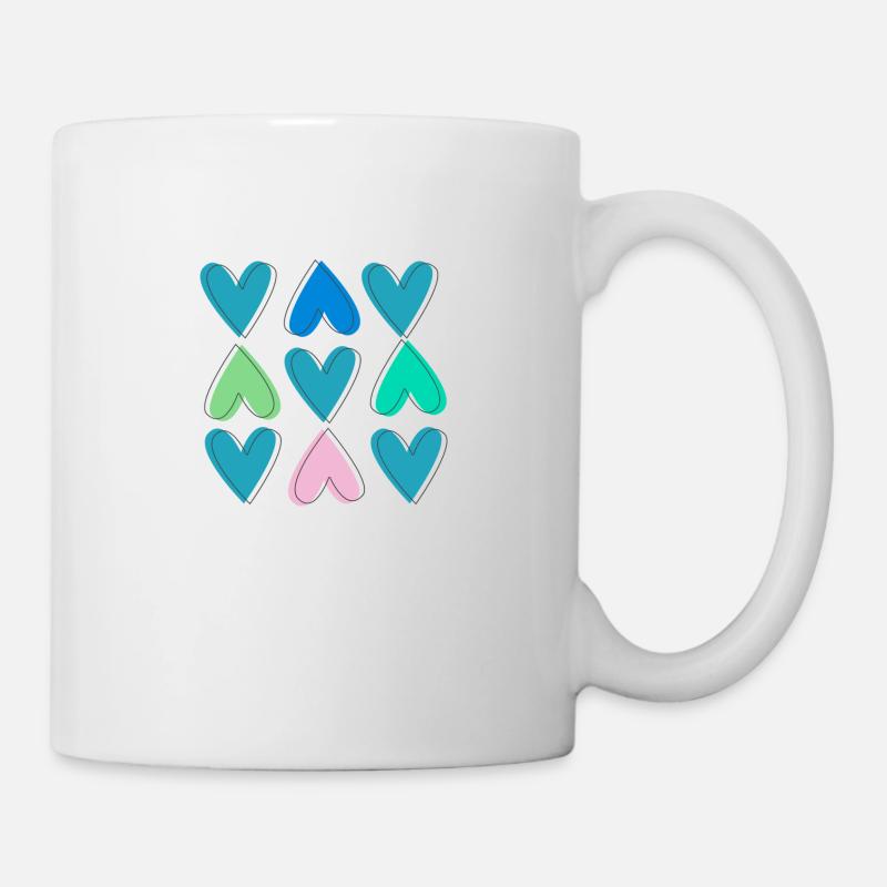 love - Tasse - Weiß