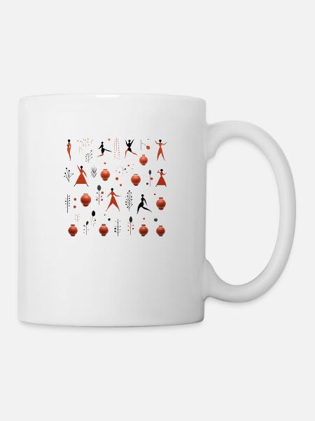 Yoga Racine - Mug blanc - blanc