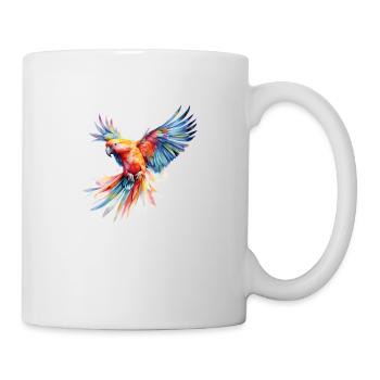 Rainbow Parrot - Mug - white - Right