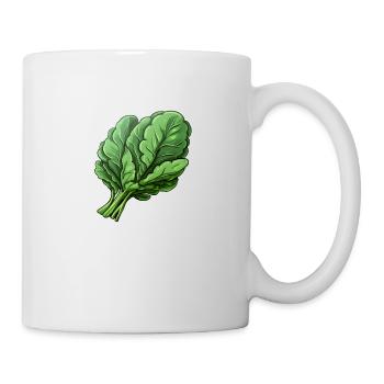 Spinat Bund - Tasse - Weiß - Rechts