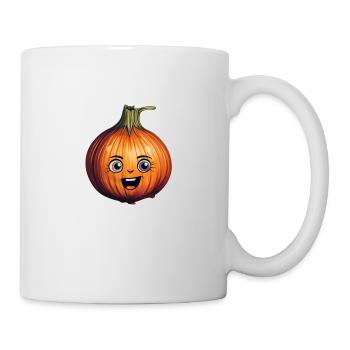 Oignon Kawaii - Mug blanc - blanc - Droite