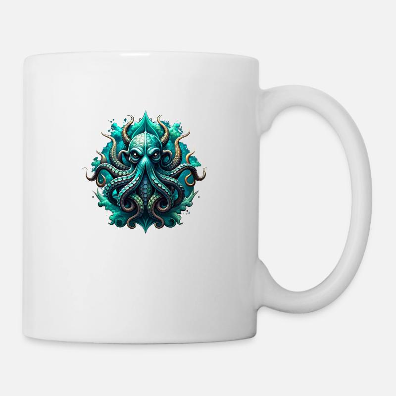 Poulpes - Mug blanc - blanc