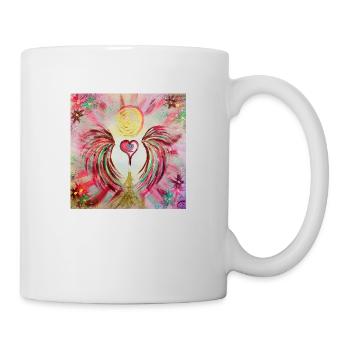 Herzengel Wirkmacht - Tasse - Weiß - Rechts