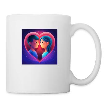 Liebe - Tasse - Weiß - Rechts