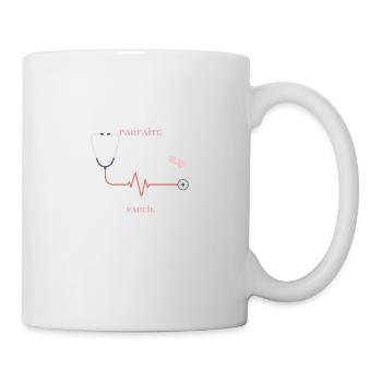 Je suis pas Parfaite mais je suis Infirmière - Mug blanc - blanc - Droite