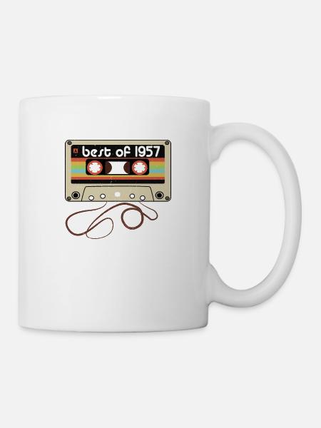 Legendärer Jahrgang 1957 - Tasse - Weiß