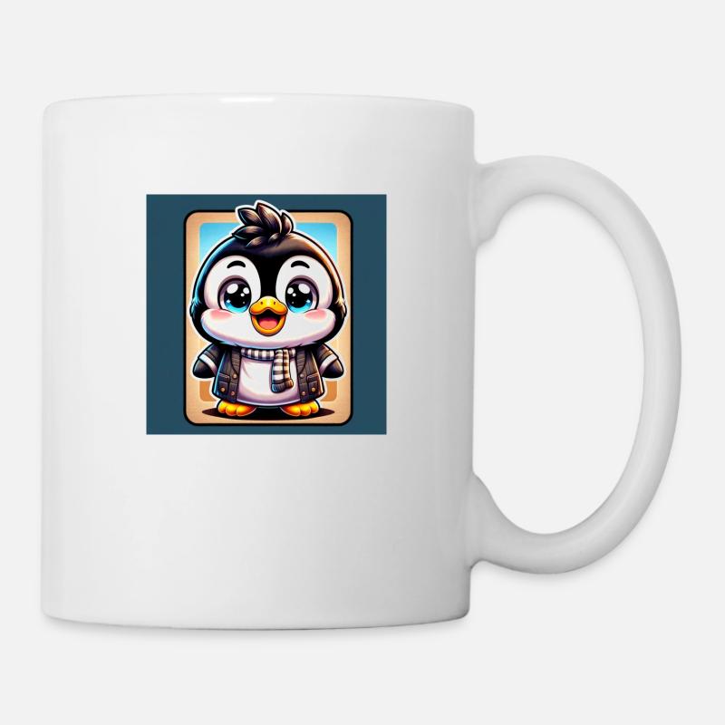 Pinguine - Tasse - Weiß