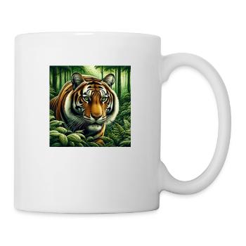 Tigre - Mug blanc - blanc - Droite