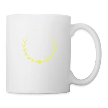 embracing freedom happy humor birthday present - Tasse - Weiß - Rechts
