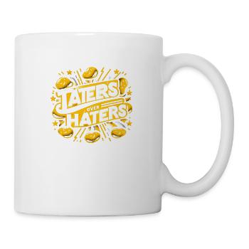 taters over haters 11 - Tasse - Weiß - Rechts