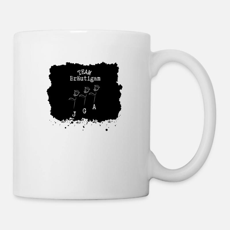 Team Bräutigam - Tasse - Weiß
