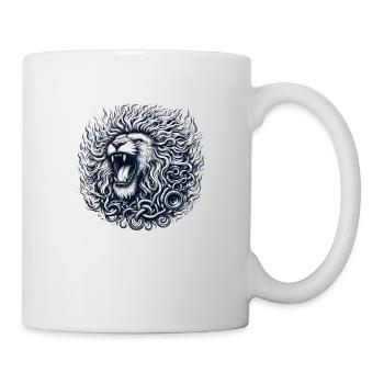 Living Like a Leo - Mug - white - Right