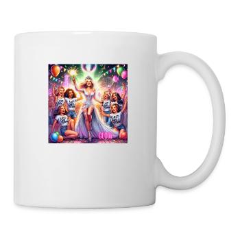 Enterrement de vie de jeune fille - Mug blanc - blanc - Droite