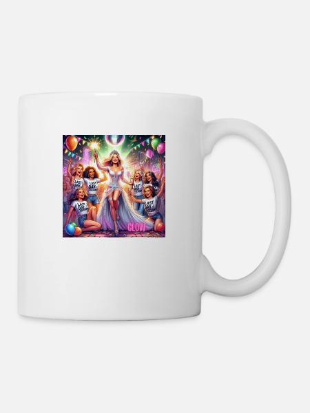 Junggesellin Abschied - Tasse - Weiß