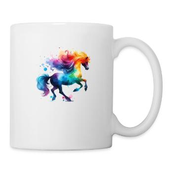 Little Pony Colorful Watercolor - Mug - white - Right