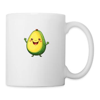 Avocat sucré pour bébés et enfants - Mug blanc - blanc - Droite