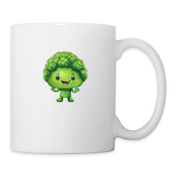 Brocoli sucré pour bébés et enfants - Mug blanc - blanc - Droite
