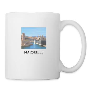 Marseille - Mug blanc - blanc - Droite