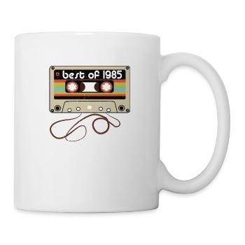 Millésime légendaire 1985 - Mug blanc - blanc - Droite