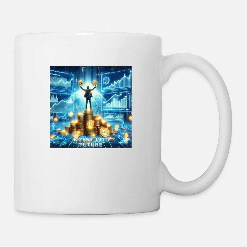 Bitcoin Crypto - Mug - white