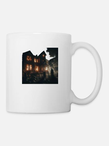 Entsetzen - Tasse - Weiß